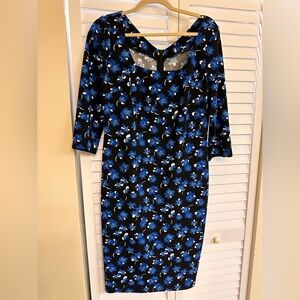 BLUE DRESS XL POLYESTER WASH N WEAR